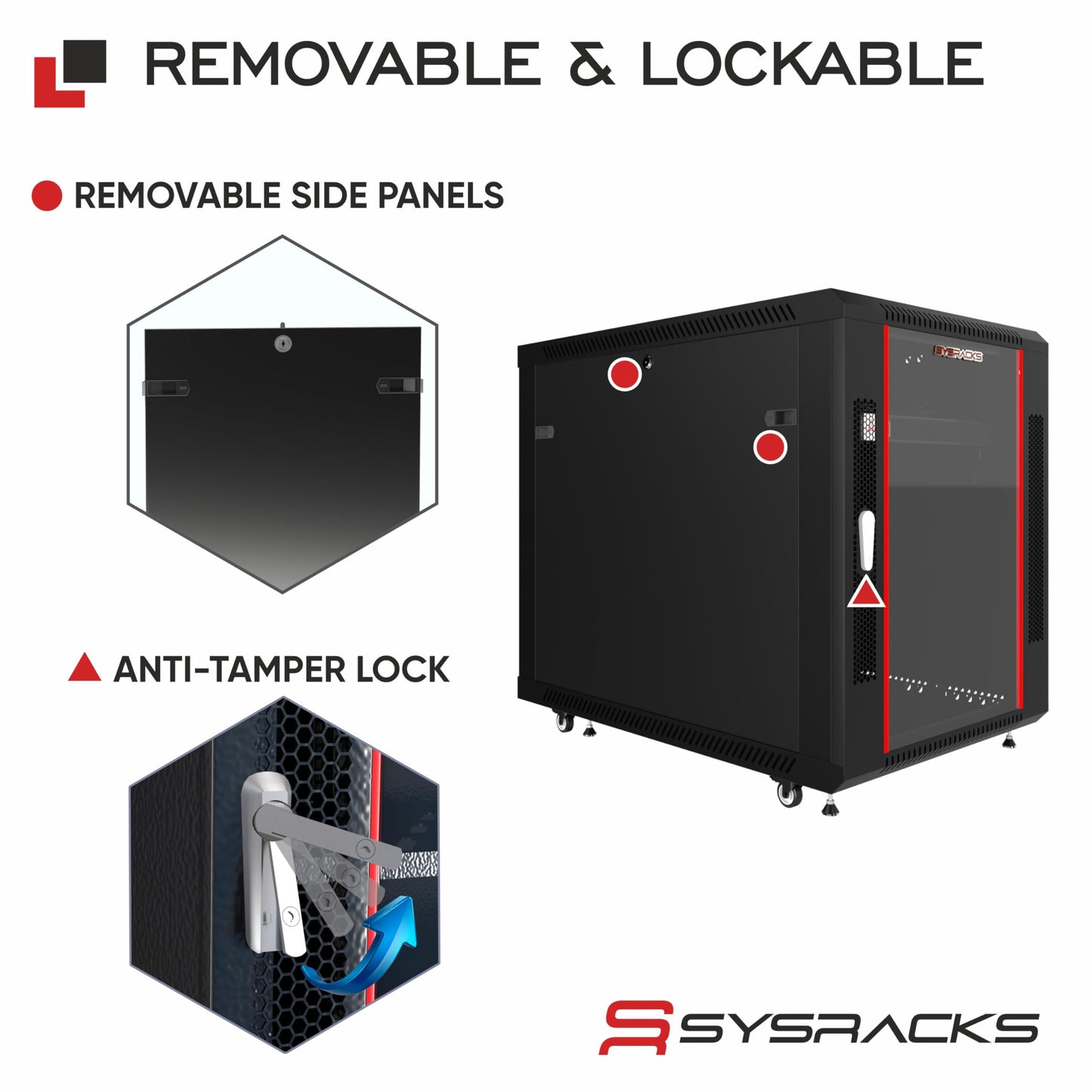 12U Server Rack Cabinet 35" Deep, Pre-Configured Network Enclosure on Wheels with PDU, Fan & Shelf, Lockable IT Rack for Small Business, Office & AV Equipment