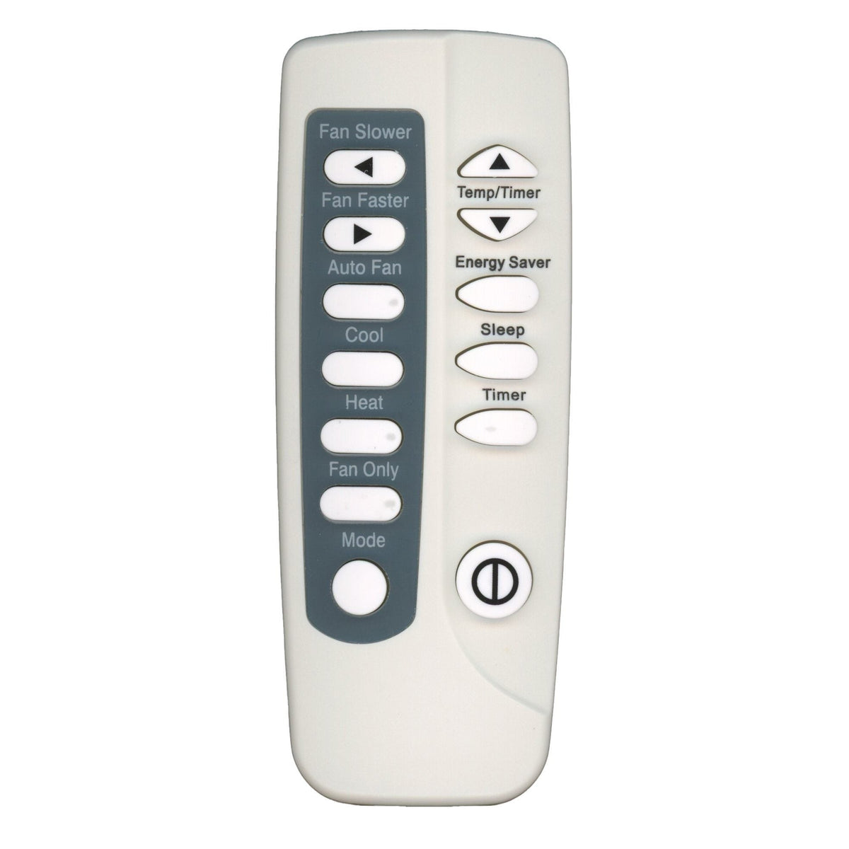 Anderic Substitute For Frigidaire 309342609 Air Conditioner Remote Control [RRFRIG01]