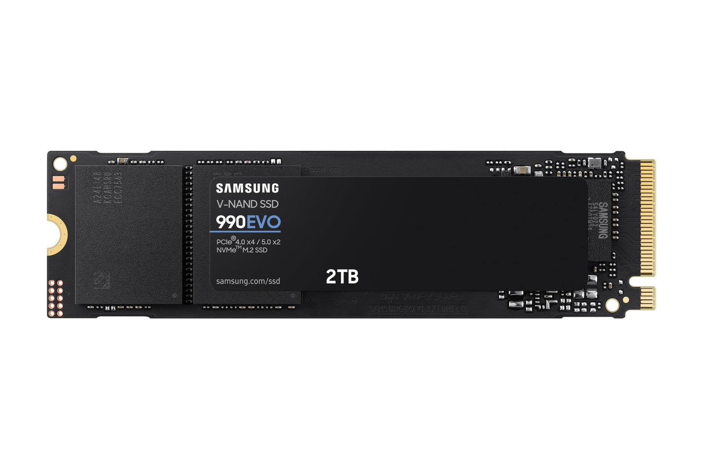 Samsung 990 EVO Plus SSD 4TB, PCIe Gen 4x4 | Gen 5x2 M.2, Speeds Up-to 7,250 MB/s, Upgrade Storage for PC/Laptops, HMB Technology and Intelligent Turbowrite 2.0, (MZ-V9S4T0B/AM)