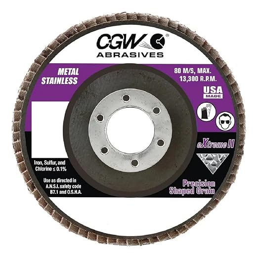 CGW Abrasives FLAP DISC EXTREME II
