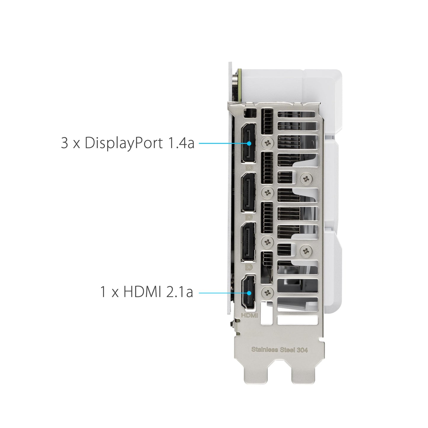 ASUS Dual NVIDIA GeForce RTX™ 5060 8GB GDDR7 White OC Edition Graphics Card, Desktop (PCIe 5.0, DLSS 4, HDMI 2.1b, DisplayPort 2.1b, 2.5-Slot, Axial-tech Fan, Dual BIOS), 3 Year Warranty