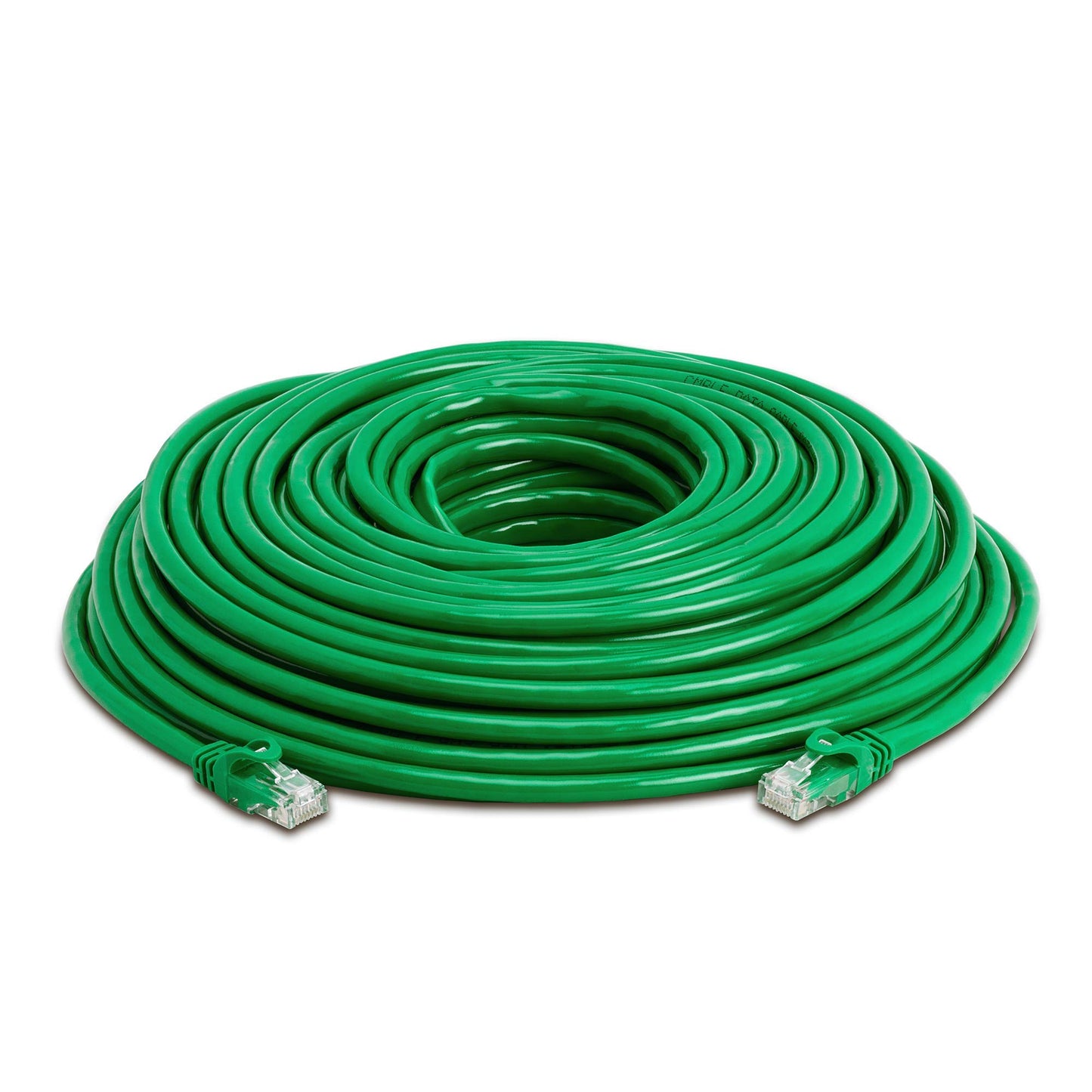 Cmple - RJ45 Cat-6 Ethernet Patch Internet Cable, High Speed Cat6 Network Cable 10 Gigabit, Cat 6 Ethernet LAN Cord with Gold Plated RJ45 Connectors - 5 Feet Yellow