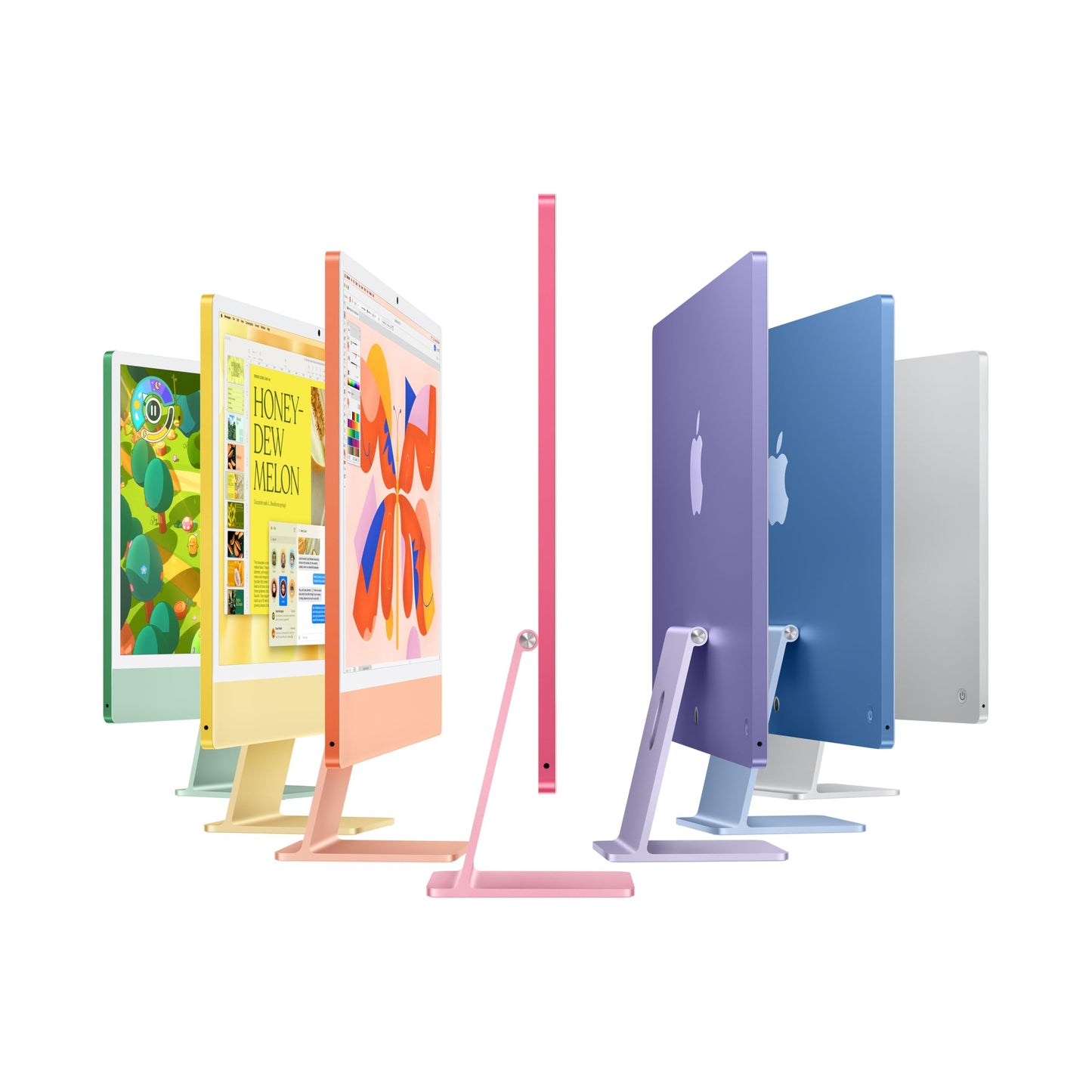 Apple 2024 iMac All-in-One Desktop Computer with M4 chip with 10-core CPU and 10-core GPU: Built for Apple Intelligence, 24-inch Retina Display, 24GB Unified Memory, 512GB SSD Storage; Silver
