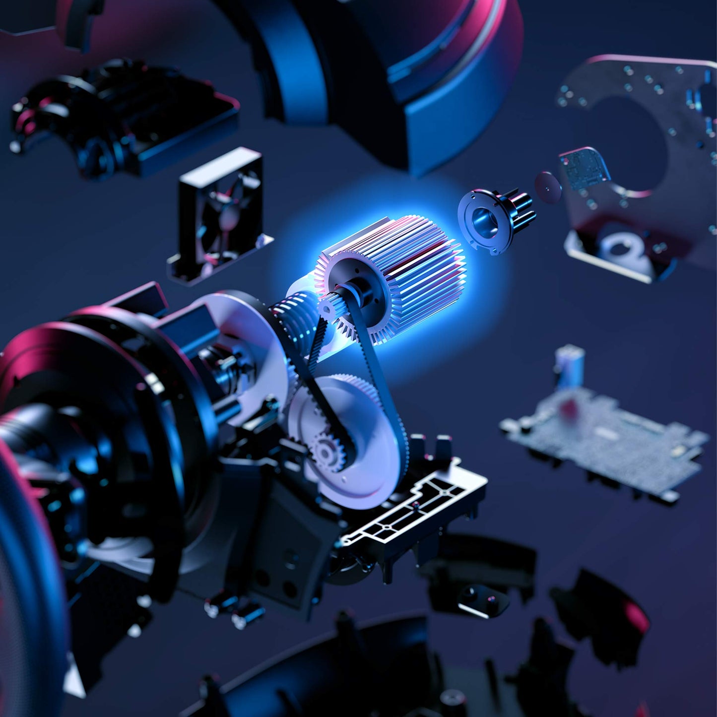 Thrustmaster T300RS GT Force Feedback Racing Wheel & 3 Pedal Set - PS5 & PC | Belt-driven motor, changeable rim, expandable with Thrustmaster shifters, for driving. farming simulators, cockpit ready
