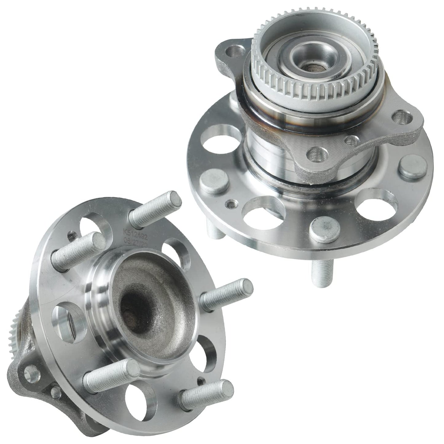 Detroit Axle - Pair 2WD Front Wheel Bearing Hub Assembly for 99-06 Chevy Silverado Sierra 1500, 00-06 Suburban 1500 Tahoe Yukon GMC Yukon XL 1500, 02-06 Cadillac Escalade 6 Lugs [with ABS]