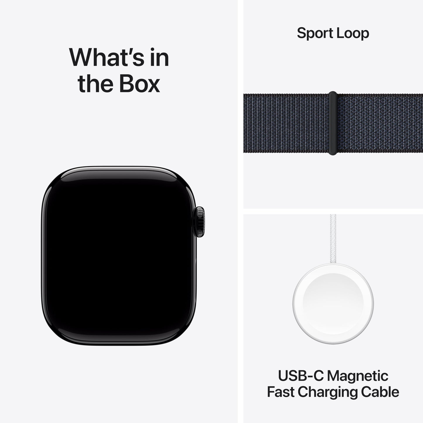 Apple Watch Series 10 [GPS + Cellular 42mm case] Smartwatch with Jet Black Aluminum Case with Black Sport Band - M/L. Fitness Tracker, ECG App, Always-On Retina Display, Water Resistant