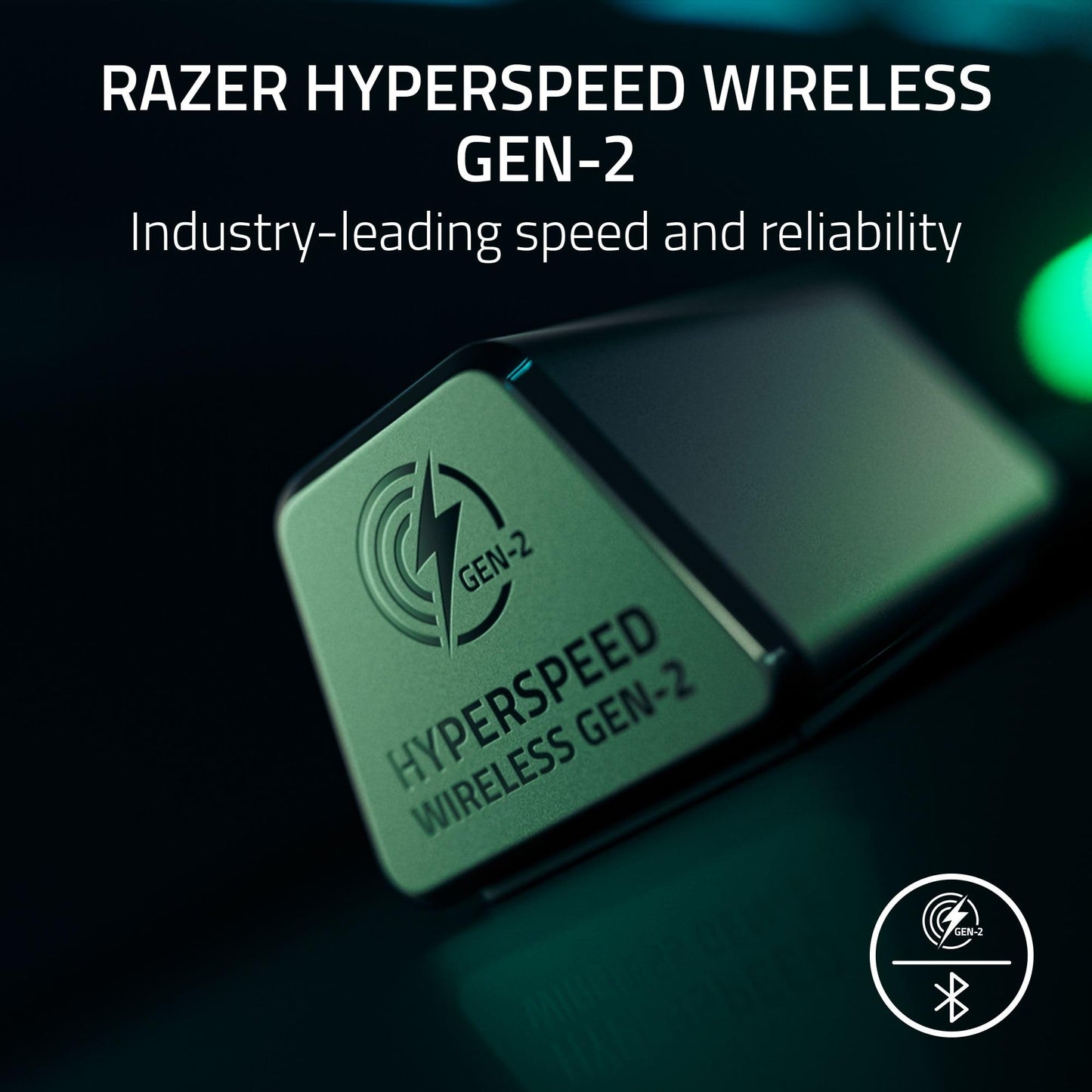 Razer BlackShark V3 Pro Wireless ANC Gaming Headset for PC: Full Band Mic - 50mm Drivers - 2.4 GHz, Bluetooth, USB, 3.5mm - Works with Mac, PS5, Nintendo Switch, Smartphone - 70 Hr Battery - Black