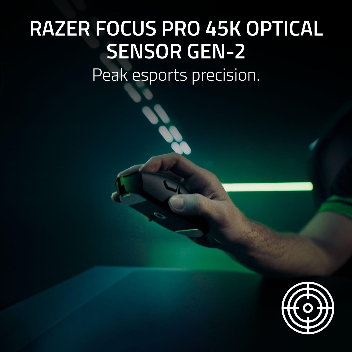 Razer DeathAdder V4 Pro Wireless Gaming Mouse: 56g Lightweight - HyperSpeed Wireless Gen-2 - Optical Scroll Wheel - Optical Switches Gen-4 - Focus Pro 45K Sensor Gen-2 - Up to 150 Hr Battery - Black