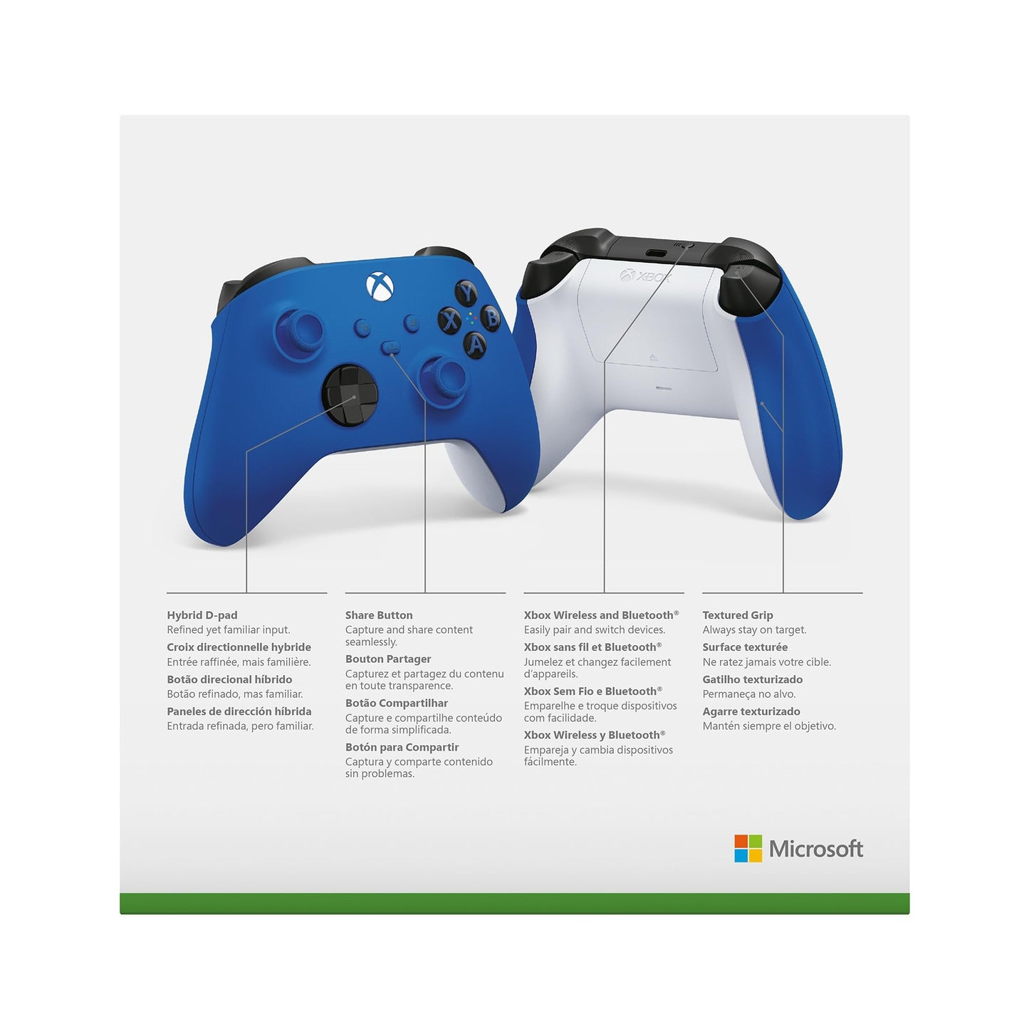 Xbox Wireless Gaming Controller | Ice Breaker Special Edition | Console, PC, and Android | Textured Grip | Wireless, Bluetooth, USB-C Connectivity