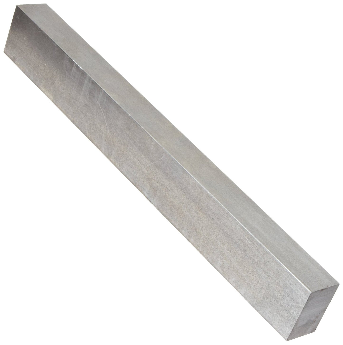 1018 Carbon Steel Rectangular Bar, Unpolished (Mill) Finish, Cold Finish, ASTM A108, 1/4" Thickness, 1" Width, 36" Length, OnlineMetals
