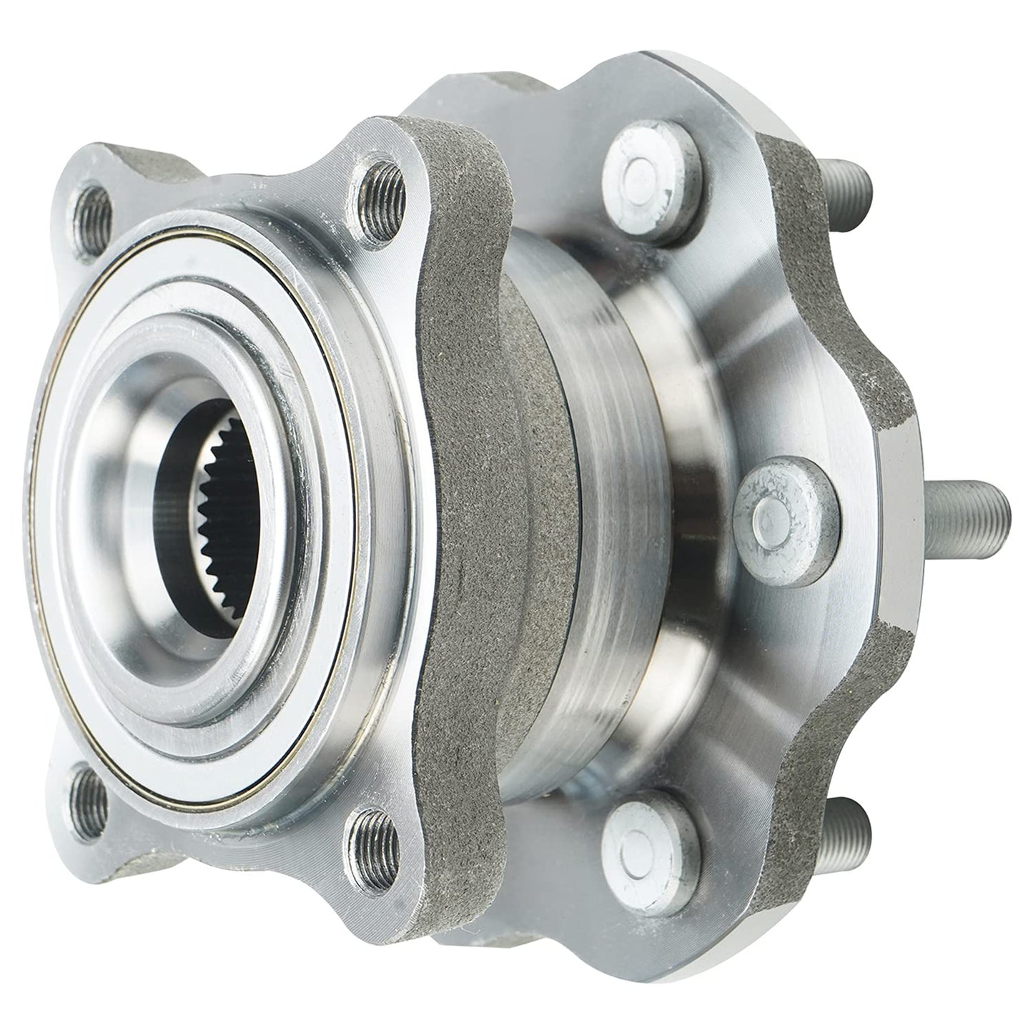Detroit Axle - 2pc Front Wheel Bearing Hubs for 00-13 Chevy Impala Monte Carlo, 97-08 Pontiac Grand Prix, 06-11 DTS, 05-09 Buick Lacrosse, 06-11 Lucerne, 00-05 Lesabre, Pair Wheel Bearings and Hubs