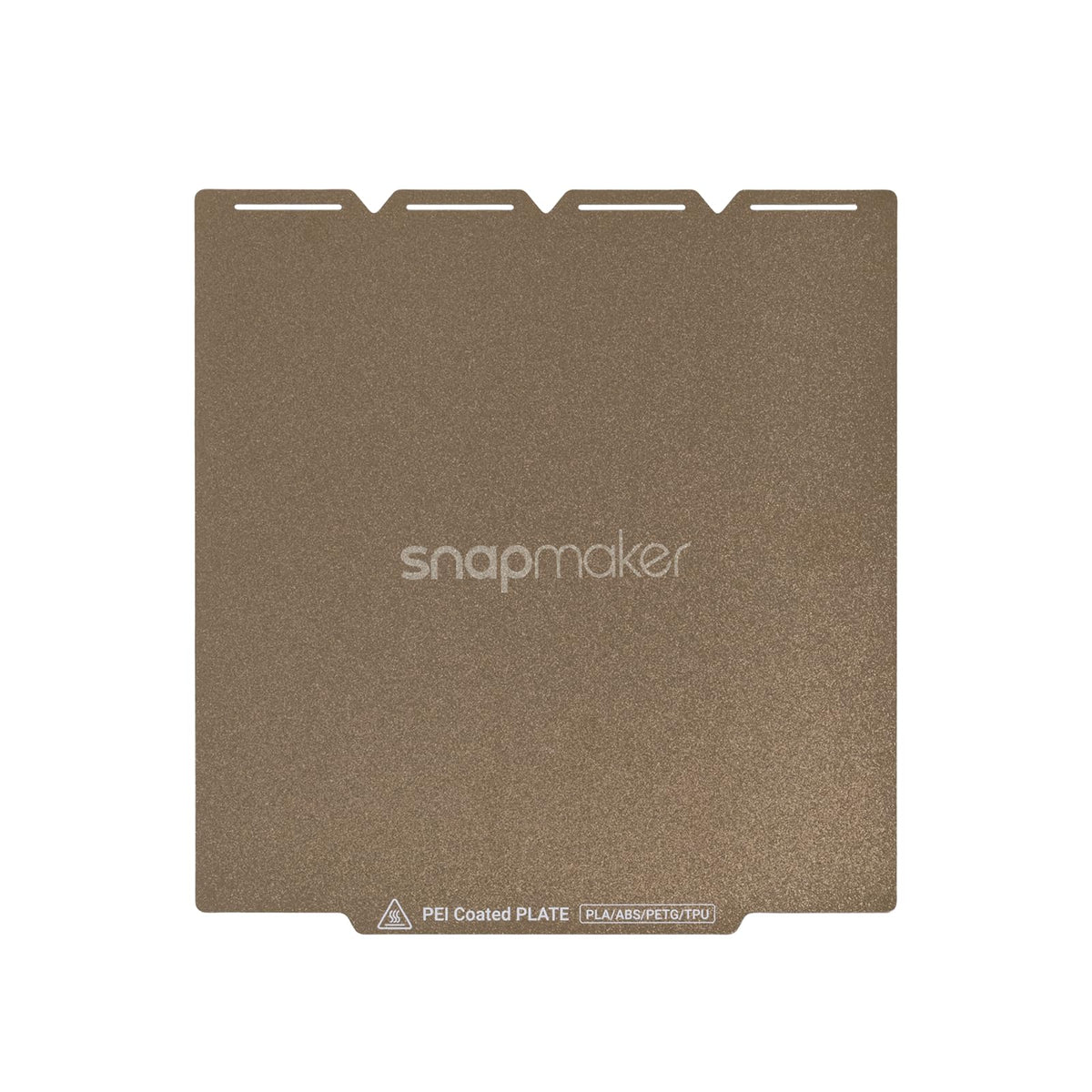 Printing Build Plate for Snapmaker U1 3D Printer (Smooth PEI Steel Plate)