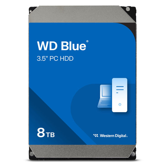 Western Digital 2TB WD Blue Mobile Hard Drive HDD - 5400 RPM, SATA 6 Gb/s, 128 MB Cache, 2.5" - WD20SPZX
