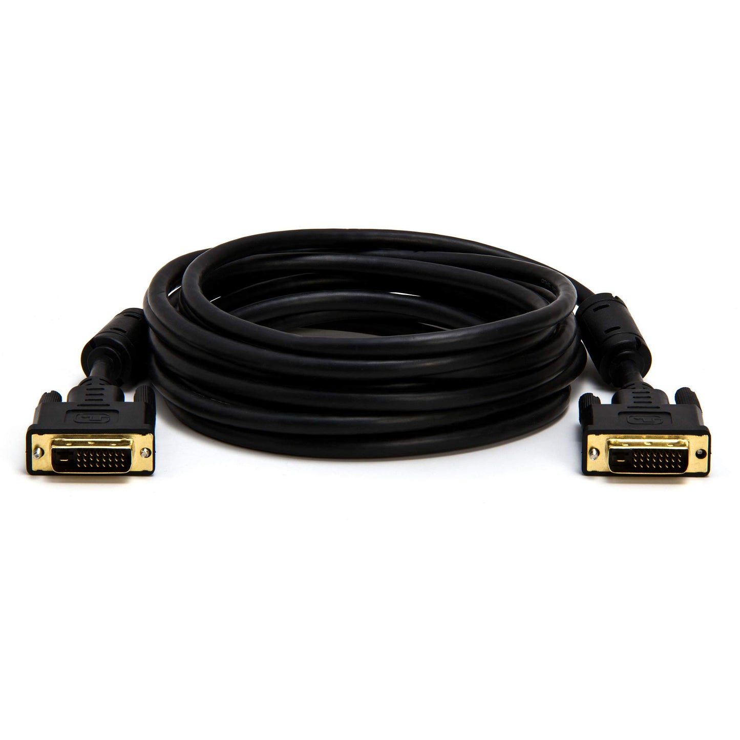Cmple - DVI Cable 3ft, DVI to DVI Dual Link Monitor Cable Digital (24+1) Male DVI Cable for Gaming PC, Laptop, Projector, DVD, Monitor - Black