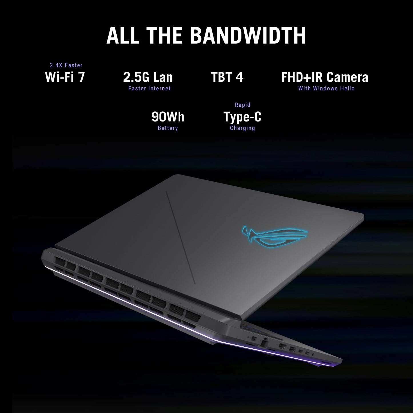 ASUS ROG Strix G16 (2025) Gaming Laptop, 16” ROG Nebula Display 16:10 2.5K 240Hz/3ms, NVIDIA® GeForce RTX™ 5070 Laptop GPU, Intel® Core™ Ultra 9 275HX, 32GB DDR5, 2TB Gen 4 SSD, Wi-Fi 7, Win 11 Pro