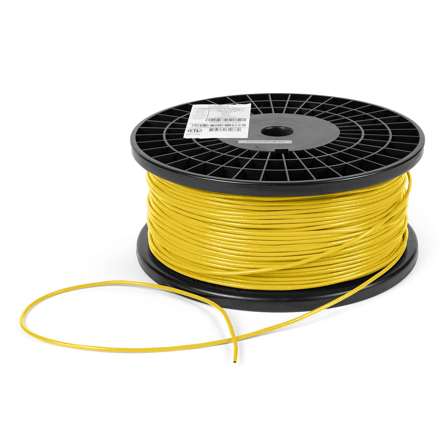 Elite Cat6 Stranded 28AWG (cm Rated) - Ultra Slim Ethernet, 1000ft, Unshielded Twisted Pair (UTP), Pure Stranded Copper, UL Listed, Ultra Flexible, Reel, Blue | Create Custom Patch Cables