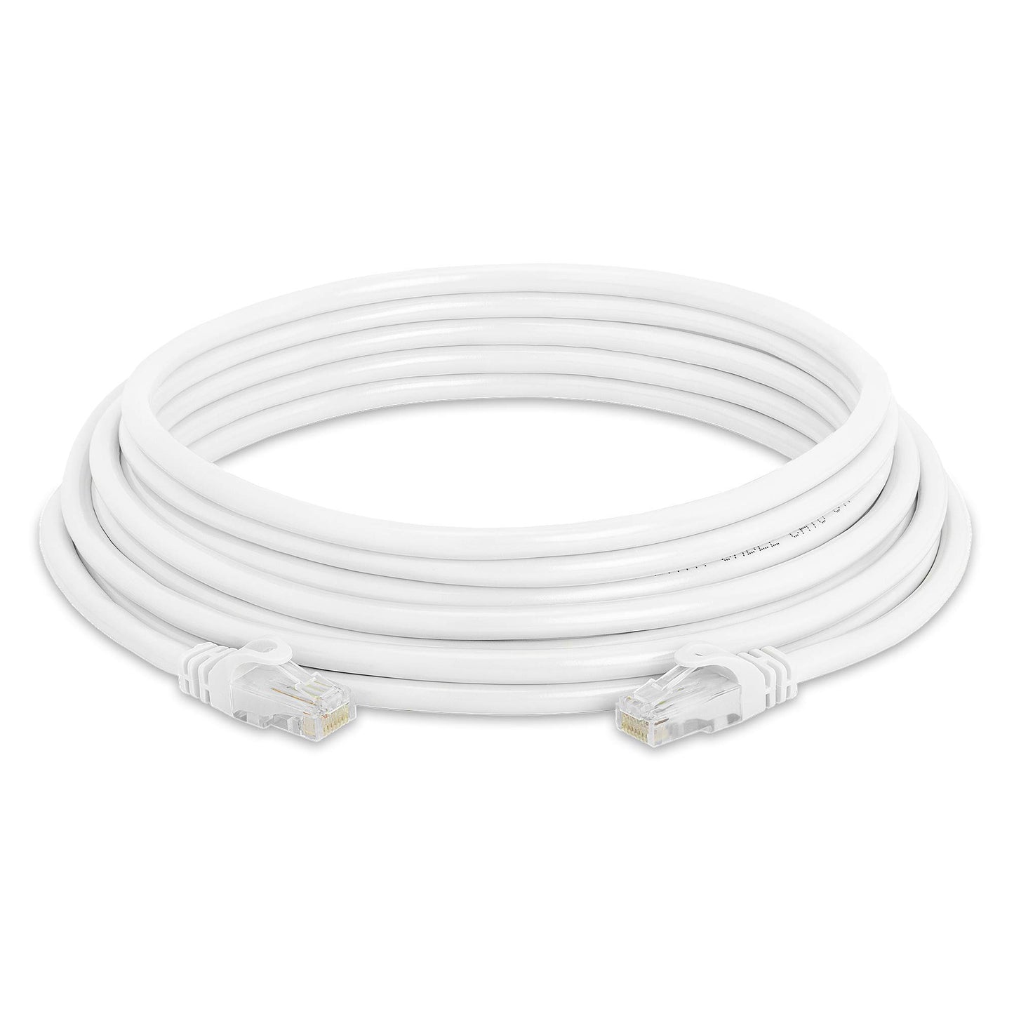 Cmple - RJ45 Cat-6 Ethernet Patch Internet Cable, High Speed Cat6 Network Cable 10 Gigabit, Cat 6 Ethernet LAN Cord with Gold Plated RJ45 Connectors - 5 Feet Yellow