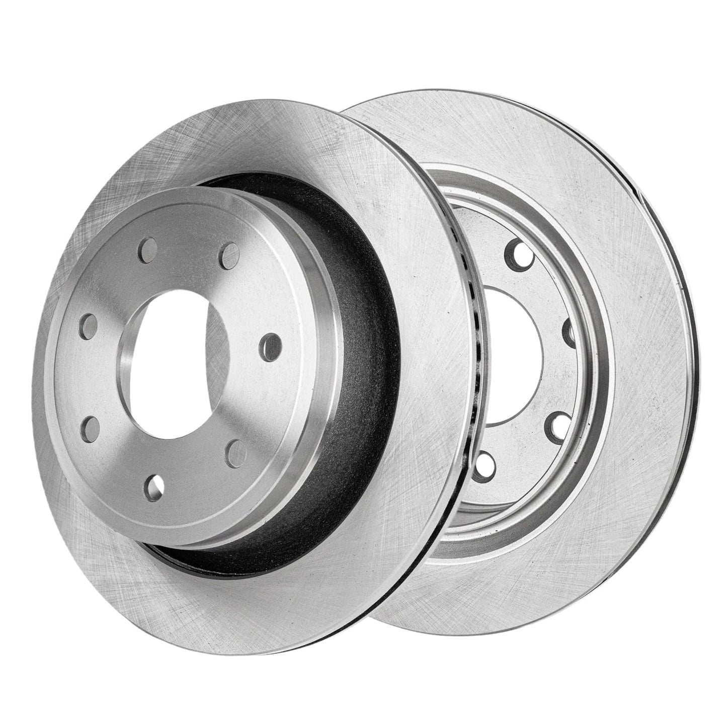 Detroit Axle - Brake Kit for Dodge Avenger Caliber Jeep Patriot Compass Chrysler 200 Sebring Replacement Disc Brake Rotors Ceramic Brakes Pads 5 Lugs: 11.57" inch Front and 10.31" inch Rear Rotors