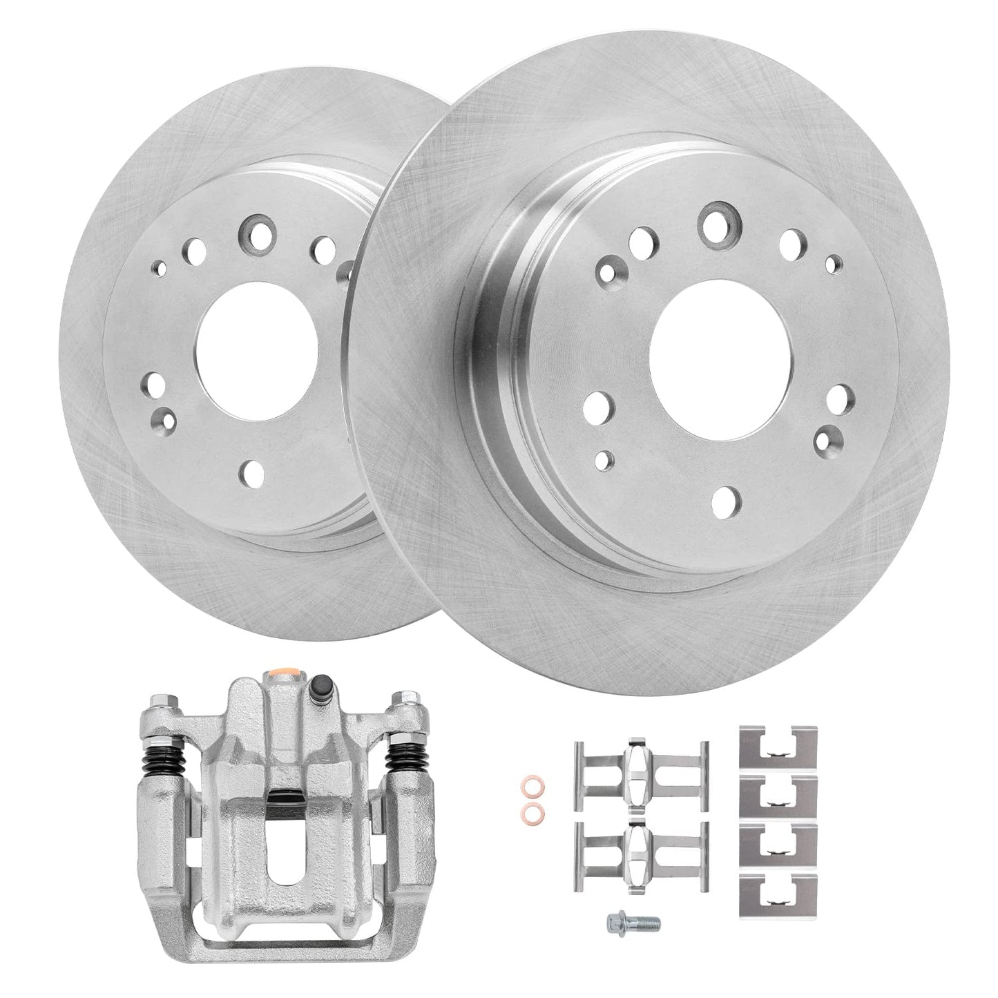Detroit Axle - Front Brakes Kit for Chevrolet Equinox Impala Malibu Buick Regal LaCrosse Allure GMC Terrain Saab 9-5 Disc Brake Rotors Ceramic Brakes Pads : 12.64'' inch Rotor