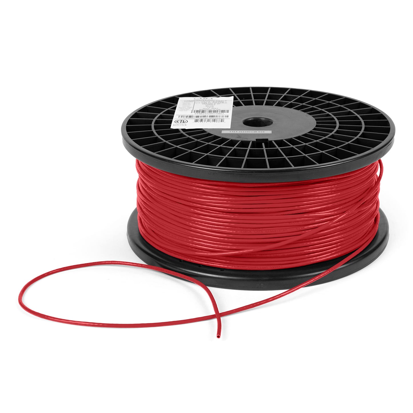 Elite Cat6 Stranded 28AWG (cm Rated) - Ultra Slim Ethernet, 1000ft, Unshielded Twisted Pair (UTP), Pure Stranded Copper, UL Listed, Ultra Flexible, Reel, Blue | Create Custom Patch Cables