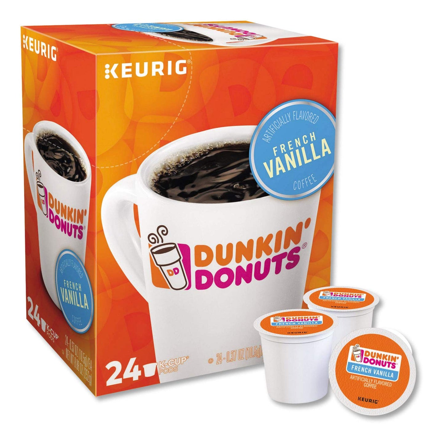 Dunkin' Donuts 2091512 Original Blend Coffee K-Cup Pods Medium Roast 44/Box (006933)