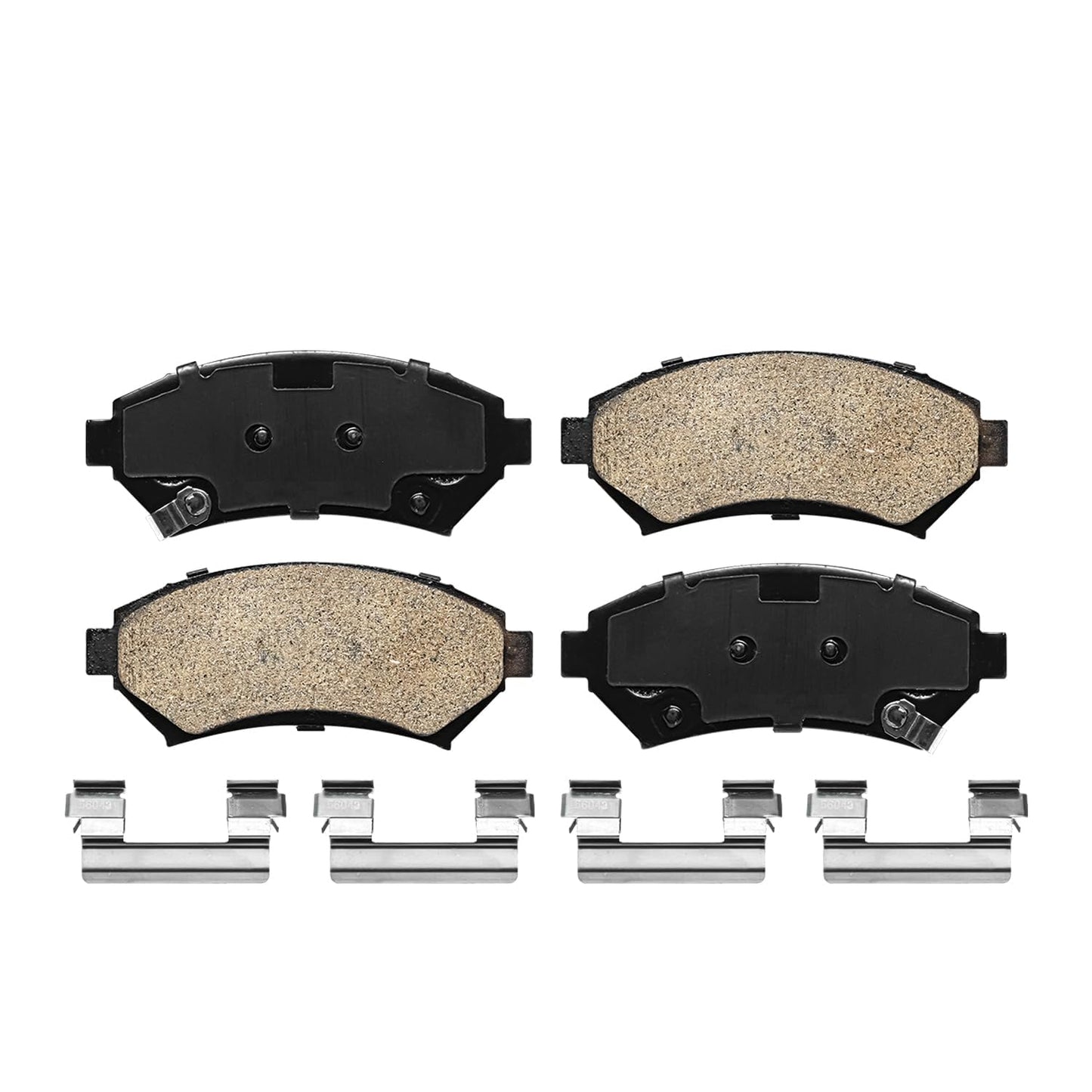 Detroit Axle - Brake Kit for 07-11 Toyota Camry 08-12 Avalon 07-12 Lexus ES350 Replacement 2008 2009 2010 2011, 11.65" inch Front and 11.06" inch Rear Disc Brake Rotors and Ceramic Brakes Pads
