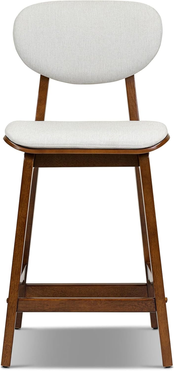 POLY & BARK Finnley Counter Stool with Removable/Washable Covers