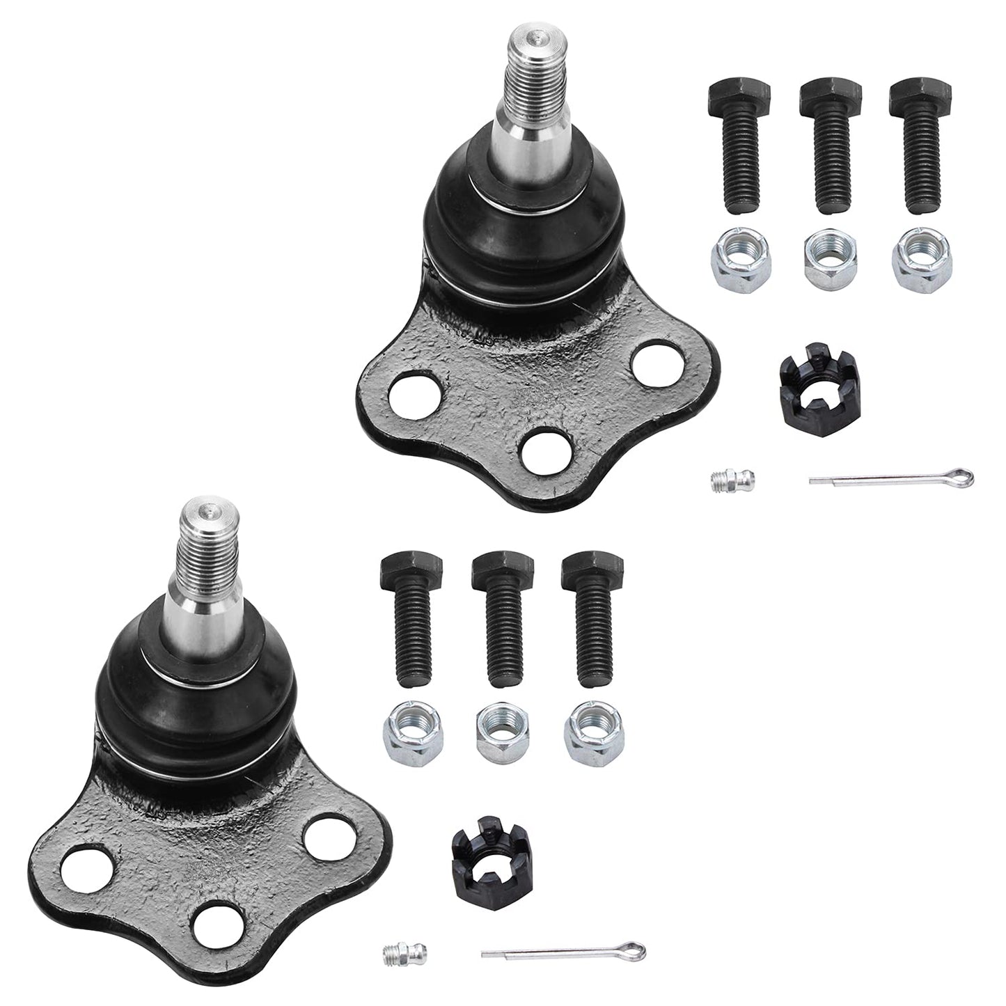 Detroit Axle - 2 Front Lower Ball Joints for 99-16 Chevy Silverado 1500 GMC Sierra 1500, 00-14 Suburban Yukon XL Avalanche 1500, 00-16 Tahoe Yukon, 02-16 Cadillac Escalade ESV EXT, Express Savana 2500
