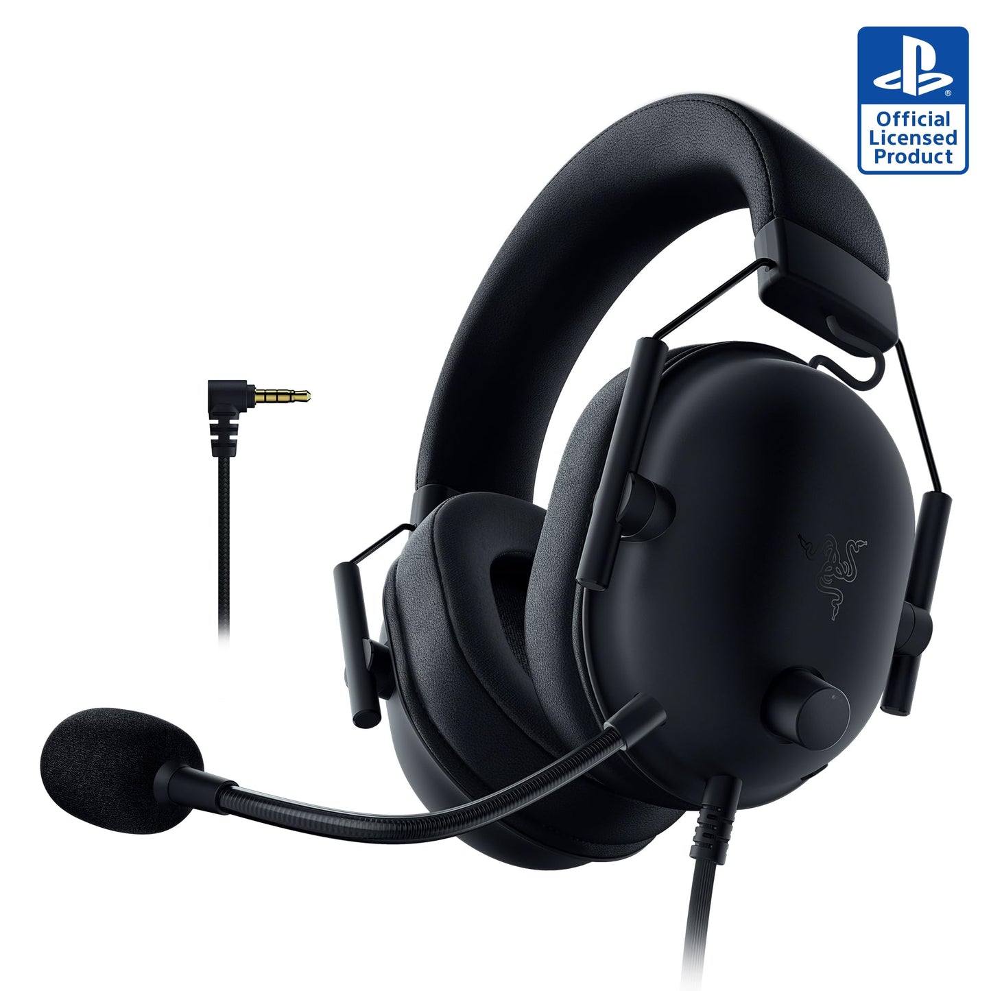 Razer BlackShark V2 X Xbox Gaming Headset: 50mm Drivers - Cardioid Mic - Lightweight - Comfortable, Noise Isolating Earcups - for Xbox Series X, Series S, PS5, PC, Switch via 3.5mm Audio Jack - Black