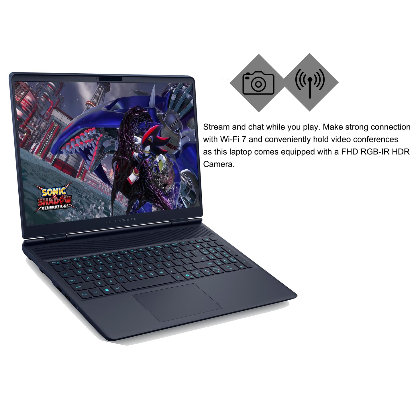 Dell Alienware 16X Aurora Gaming AI Laptop 16" WQXGA 240Hz (100% DCI-P3) Intel 24-core Ultra 9 275HX 32GB RAM 2TB SSD GeForce RTX 5070 (Up to 798 AI Tops) Thunderbolt Win11Pro