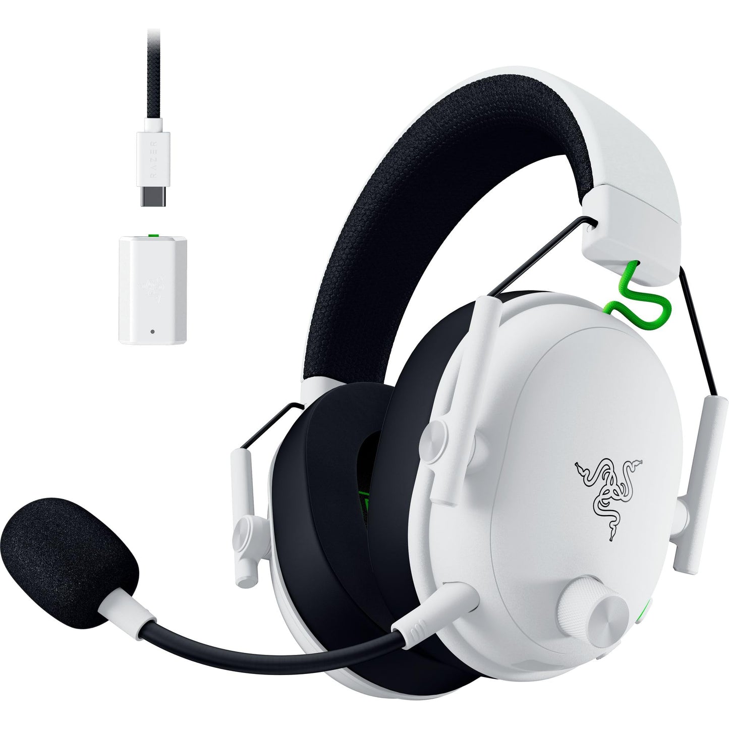 Razer BlackShark V3 Wireless Gaming Headset for PC: 50mm Drivers - Super Wideband Mic - 2.4 GHz, Bluetooth, USB - Works with Mac, PS5, Nintendo Switch, Smartphone - 70 Hr Battery - Black