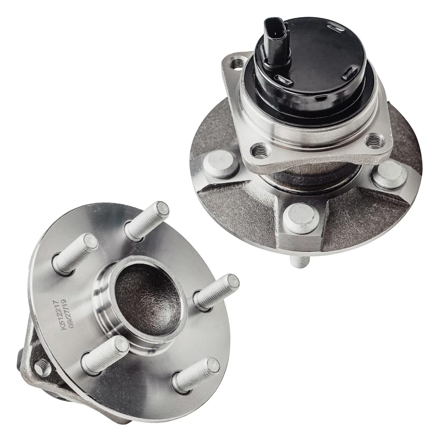 Detroit Axle - Pair 2WD Front Wheel Bearing Hub Assembly for 99-06 Chevy Silverado Sierra 1500, 00-06 Suburban 1500 Tahoe Yukon GMC Yukon XL 1500, 02-06 Cadillac Escalade 6 Lugs [with ABS]