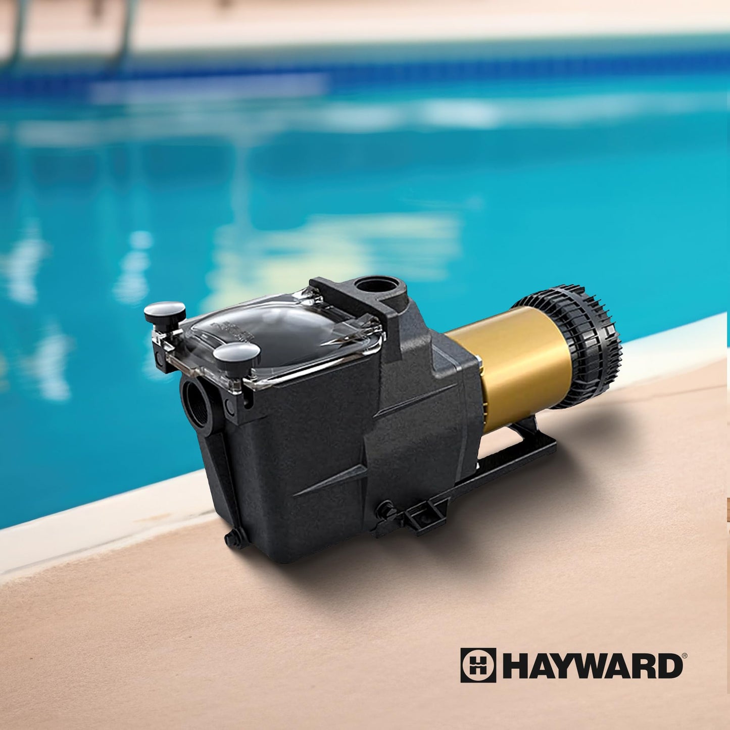 Hayward Pool Pump Inground Pools Super Pump 1 HP (W3SP2607X10 replacement for SP2607X10 pump for in-ground pools)