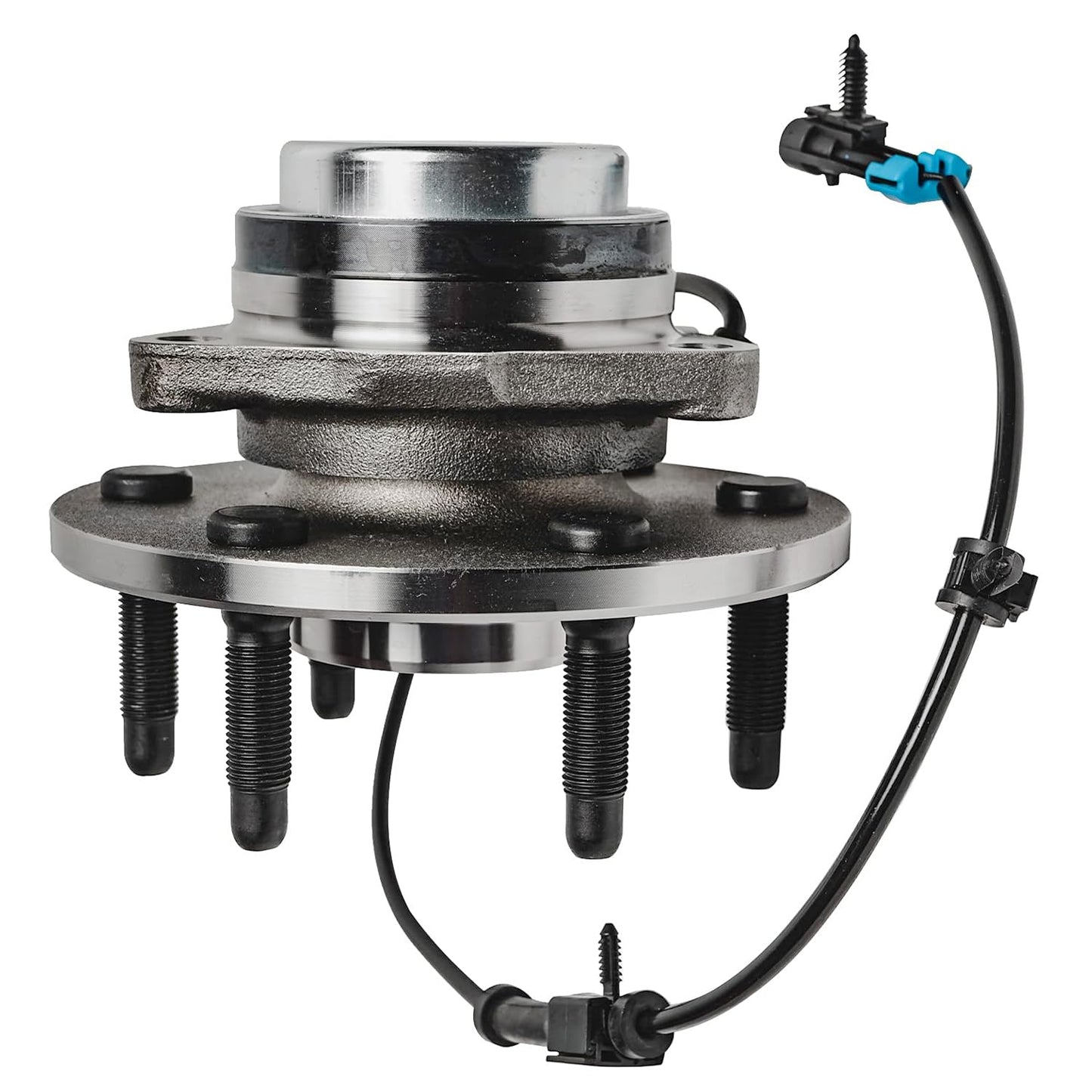 Detroit Axle - 4WD Front Wheel Bearing Hub for Ford F-250 F-350 Super Duty 2011-2016, Replacement 2012 2013 2014 2015 F-250 F-350 Super Duty (SRW Models) Wheel Bearing and Hub Assembly