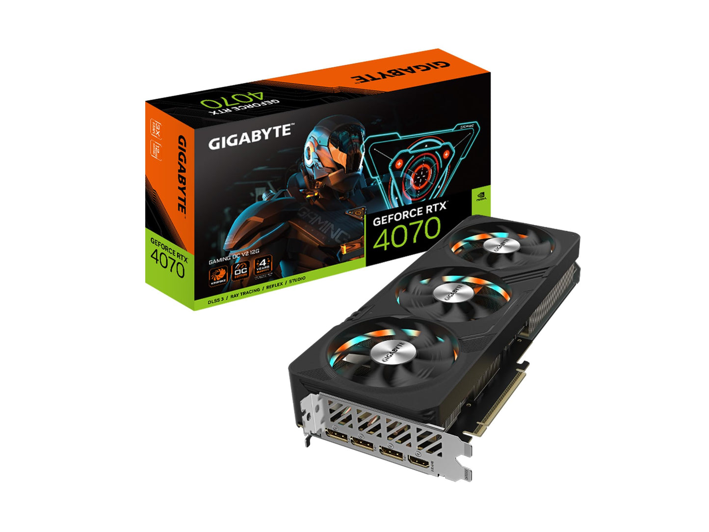 GIGABYTE GeForce RTX 5070 Gaming OC 12G Graphics Card, 12GB 192-bit GDDR7, PCIe 5.0, WINDFORCE Cooling System, GV-N5070GAMING OC-12GD Video Card