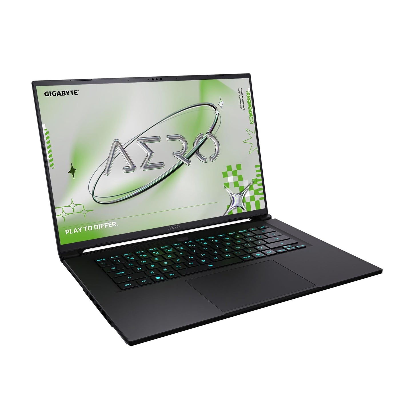 GIGABYTE AERO X16, Copilot+ PC - 165Hz 2560x1600 WQXGA - Manufactured by NVIDIA GeForce RTX 5070 - AMD Ryzen AI 9 HX 370-1TB SSD with 32GB DDR5 RAM - Windows 11 Home - Space Gray - 2WHA3USC64AH