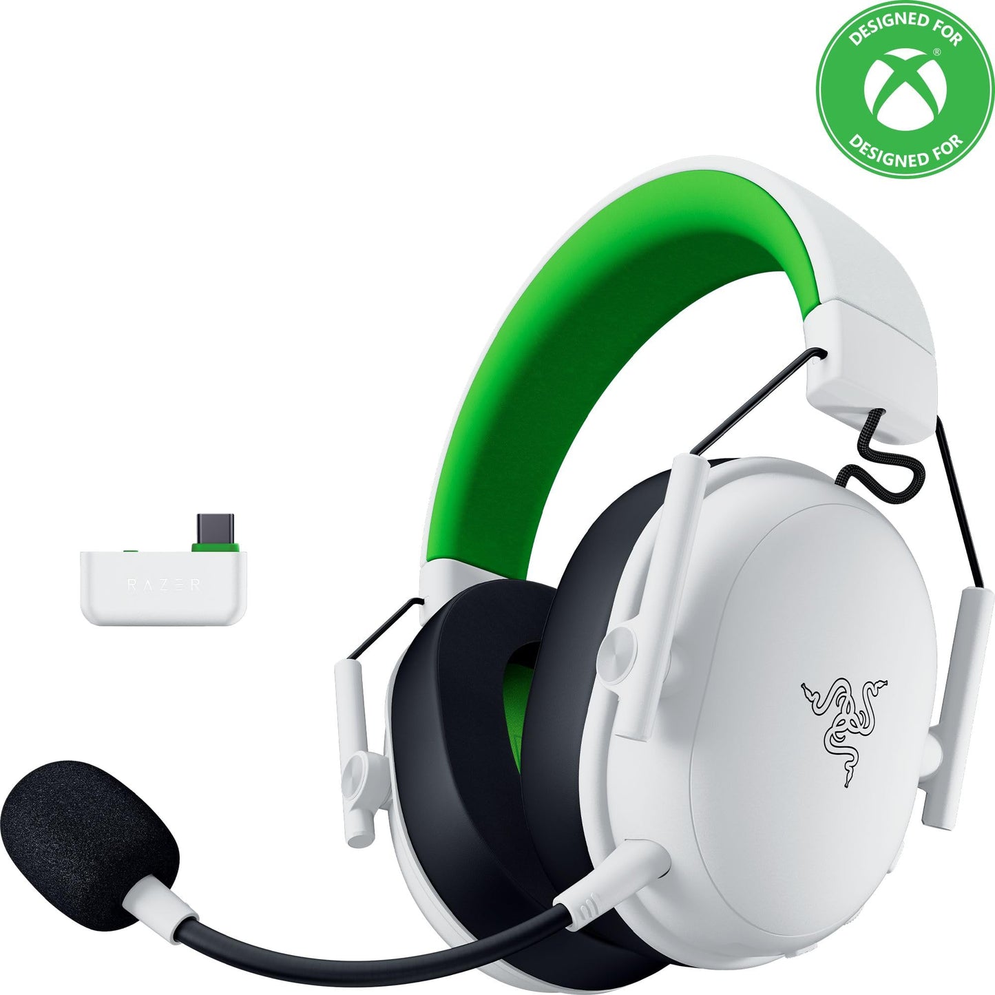 Razer BlackShark V3 X HyperSpeed Wireless Gaming Headset for PC: 50mm Drivers - Cardioid Mic - 2.4 GHz, Bluetooth, USB - Works with Mac, PS5, Nintendo Switch, Smartphone - 70 Hr Battery - Black