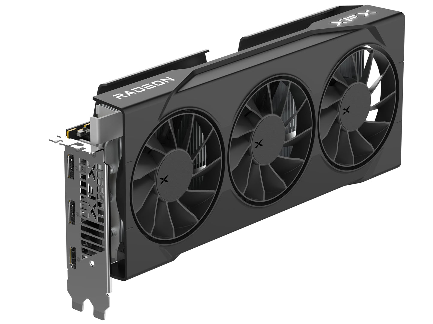 XFX Quicksilver AMD Radeon RX 9070XT Gaming Edition with 16GB GDDR6 HDMI 3xDP, RDNA 4 RX-97TQICKBA, Graphics Card, Compatible with Desktop PCs