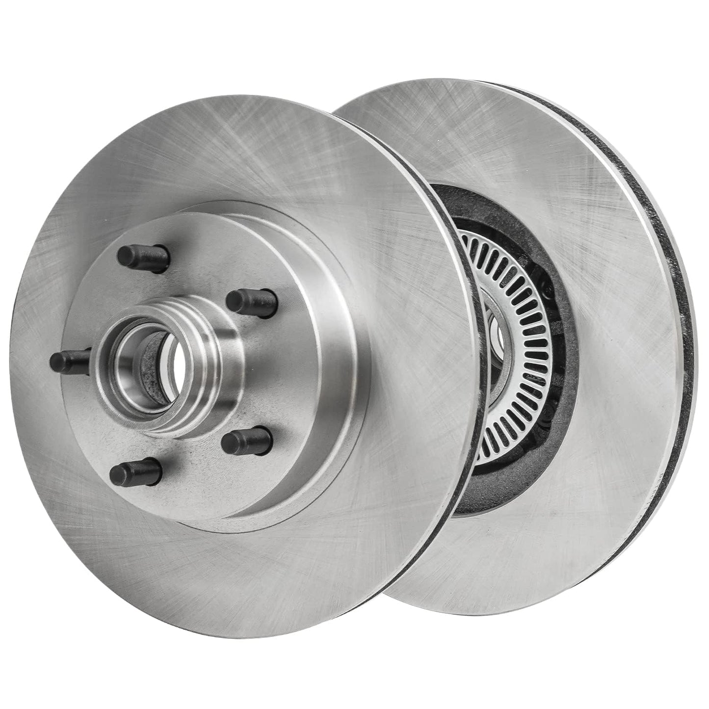 Detroit Axle - Front Brakes Kit for Chevrolet Equinox Impala Malibu Buick Regal LaCrosse Allure GMC Terrain Saab 9-5 Disc Brake Rotors Ceramic Brakes Pads : 12.64'' inch Rotor