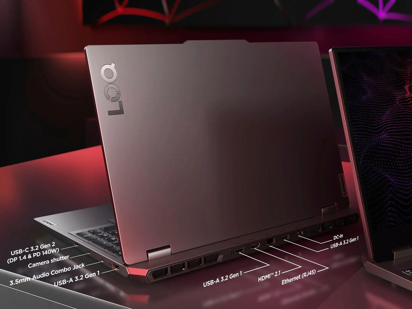 Lenovo LOQ Gaming Laptop, 15.6" FHD 144Hz Display, AMD Ryzen 5 7235HS Processor, GeForce RTX 4050, 16GB DDR5, 512GB SSD, Wi-Fi 6, Ethernet, USB-C, HDMI, Backlit Keyboard, Windows 11 Home
