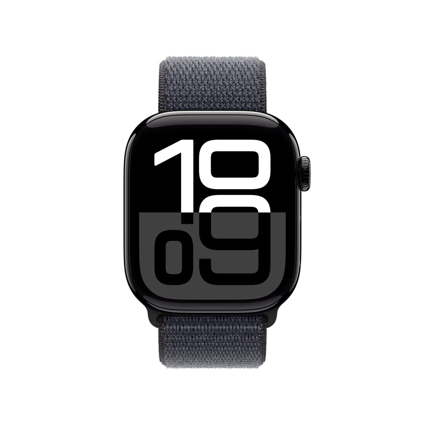 Apple Watch Series 10 [GPS + Cellular 42mm case] Smartwatch with Jet Black Aluminum Case with Black Sport Band - M/L. Fitness Tracker, ECG App, Always-On Retina Display, Water Resistant