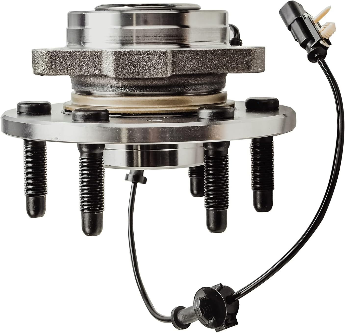 Detroit Axle - 2 Front Wheel Bearing Hub Assembly 4WD for 2014-2018 Chevy Silverado 1500 Sierra 1500, 2015-2020 Suburban Tahoe, GMC Yukon XL, Cadillac Escalade, 17-19 XTS, w/ABS & 6-Lug