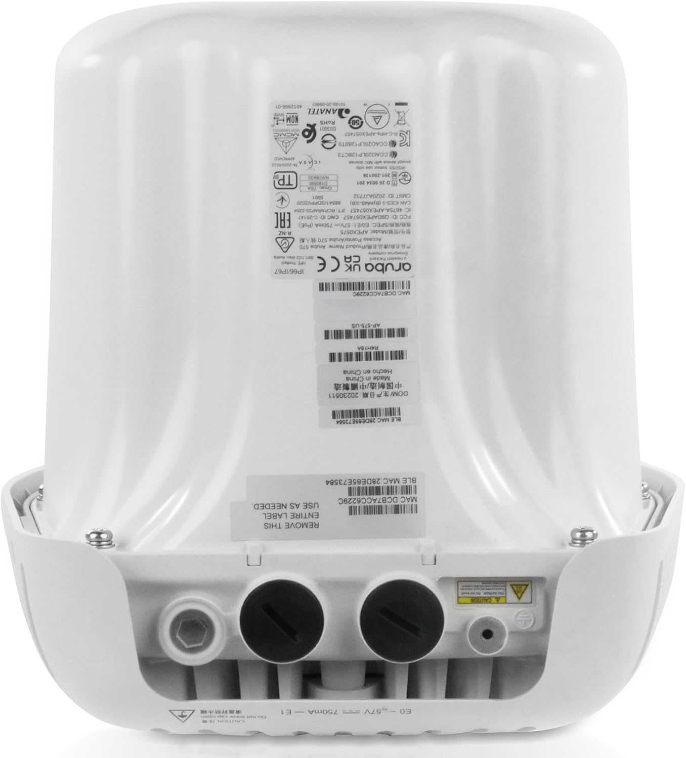 Aruba AP-575 Dual Band 802.11ax Wireless Access Point - Outdoor - TAA Compliant