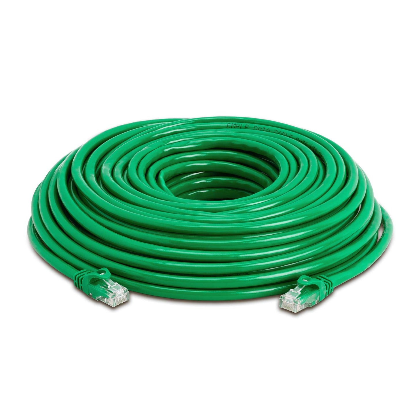 Cmple - RJ45 Cat-6 Ethernet Patch Internet Cable, High Speed Cat6 Network Cable 10 Gigabit, Cat 6 Ethernet LAN Cord with Gold Plated RJ45 Connectors - 5 Feet Yellow