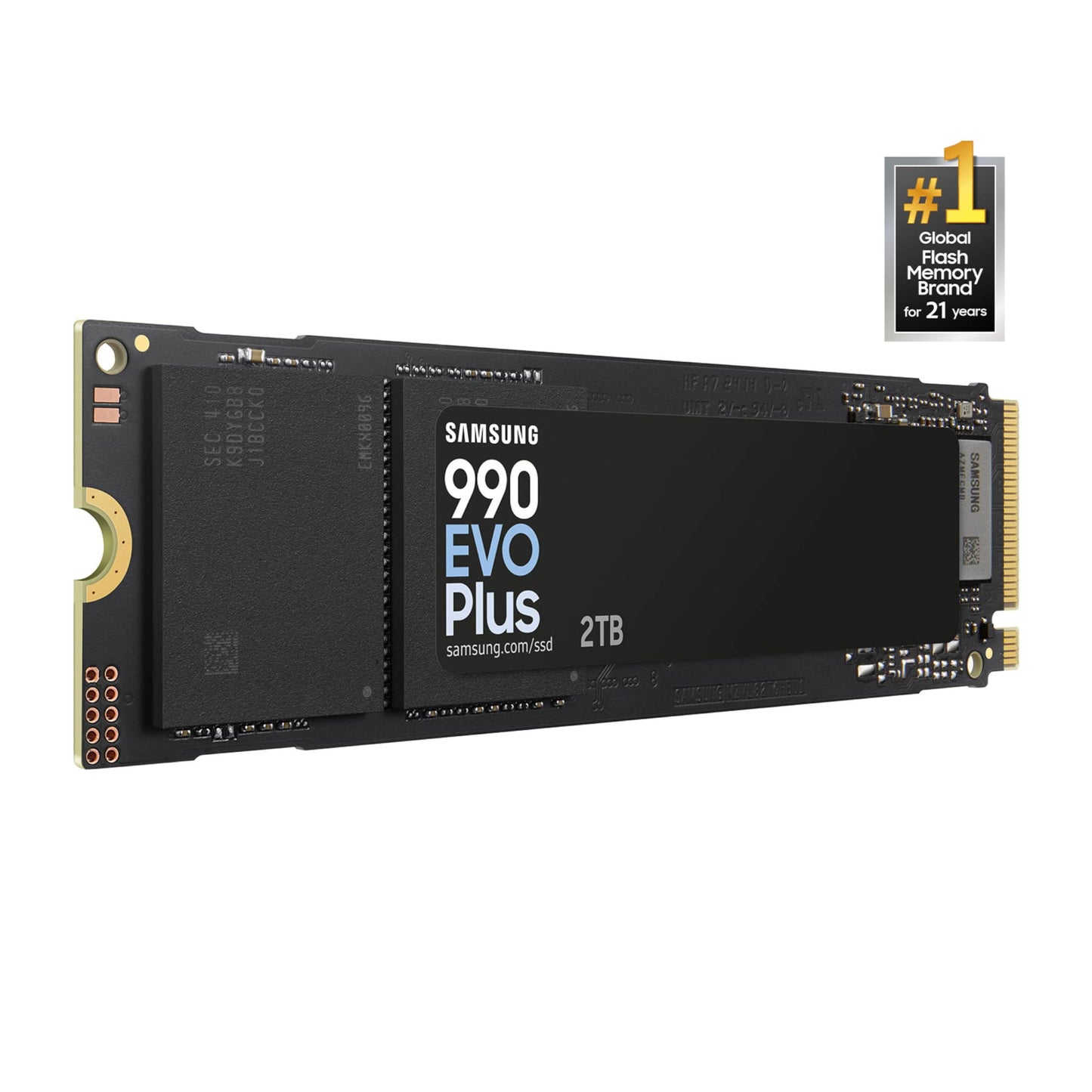 Samsung 990 EVO Plus SSD 4TB, PCIe Gen 4x4 | Gen 5x2 M.2, Speeds Up-to 7,250 MB/s, Upgrade Storage for PC/Laptops, HMB Technology and Intelligent Turbowrite 2.0, (MZ-V9S4T0B/AM)
