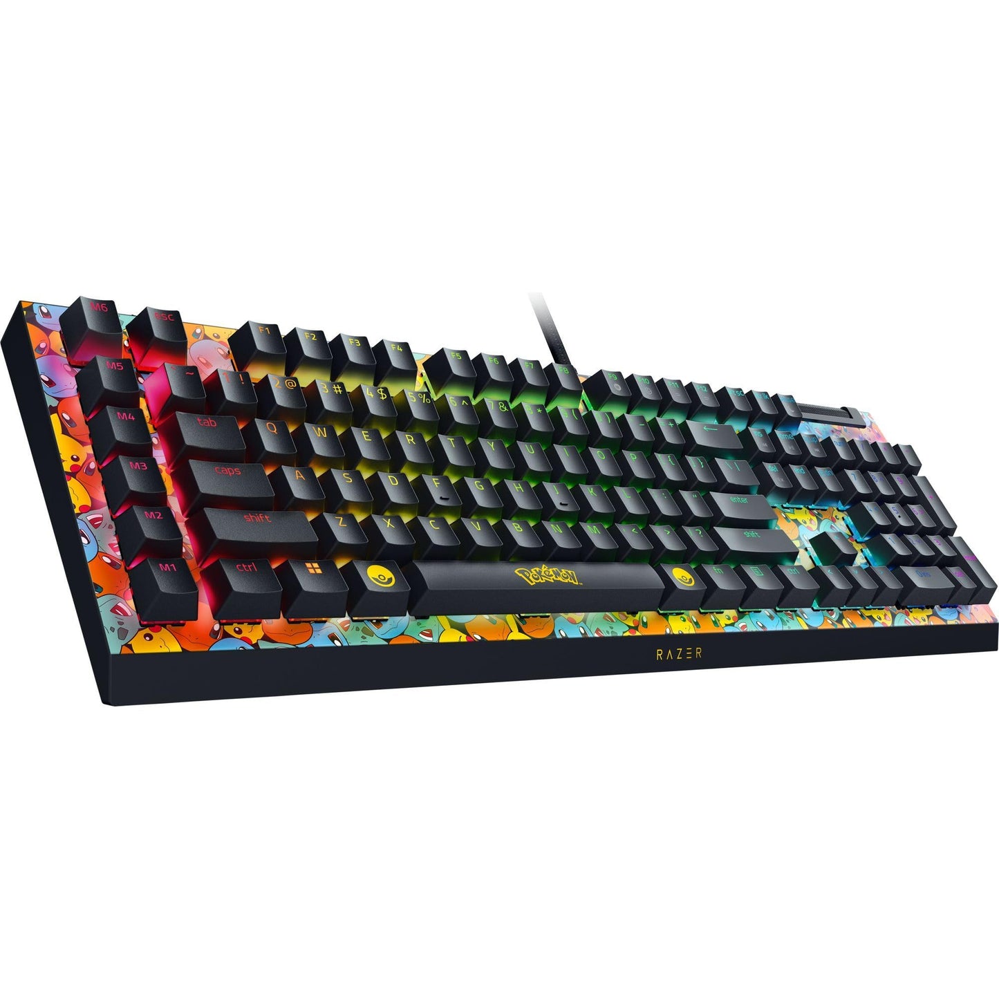 Razer BlackWidow V4 X Mechanical Gaming Keyboard: Yellow Switches Linear & Silent - 6 Macro Keys - Chroma RGB - Doubleshot ABS Keycaps - Roller & Media Keys - Snap Tap