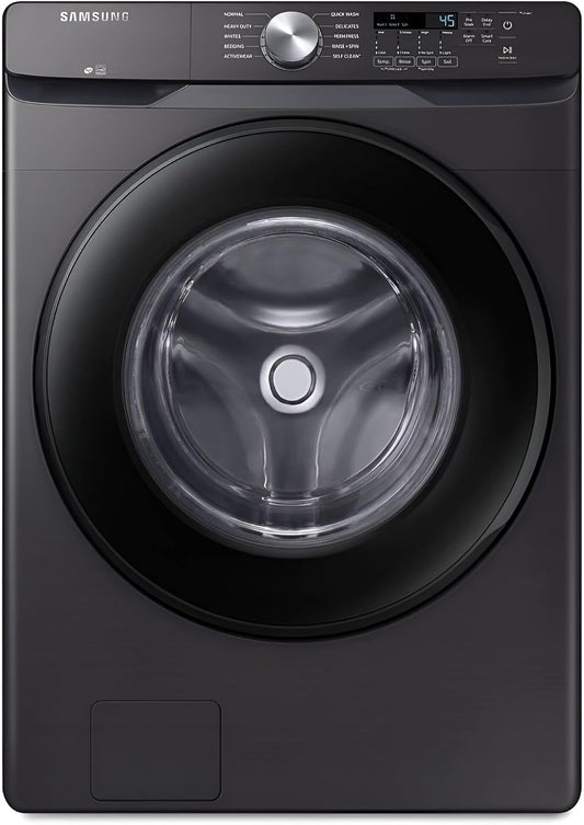 Samsung WF45T6000AV 4.5 Cu. Ft. Black Stainless Steel Front Load Washer, ENERGY STAR®