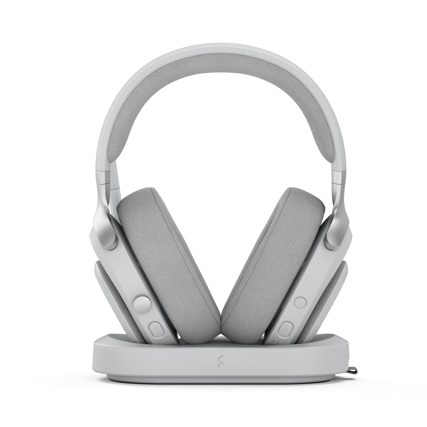 Fractal Design Scape Dark - Wireless PC Gaming Headset - Detachable Flip-to-Mute Microphone with Noise Cancellation - Battery Life Up to 40 Hours - Configurable Ambient Lighting - Black