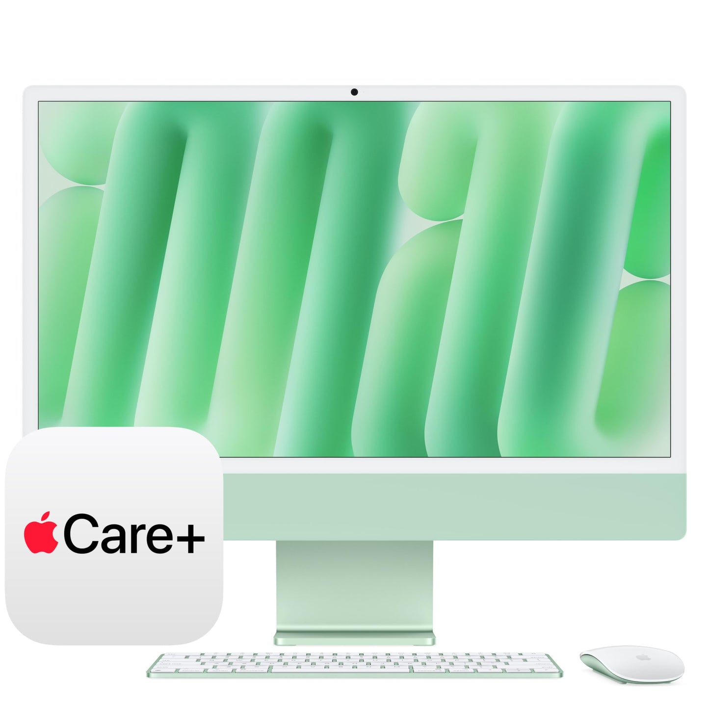 Apple 2024 iMac All-in-One Desktop Computer with M4 chip with 8-core CPU and 8-core GPU: Built for Apple Intelligence, 24-inch Retina Display, 16GB Unified Memory, 256GB SSD Storage; Silver