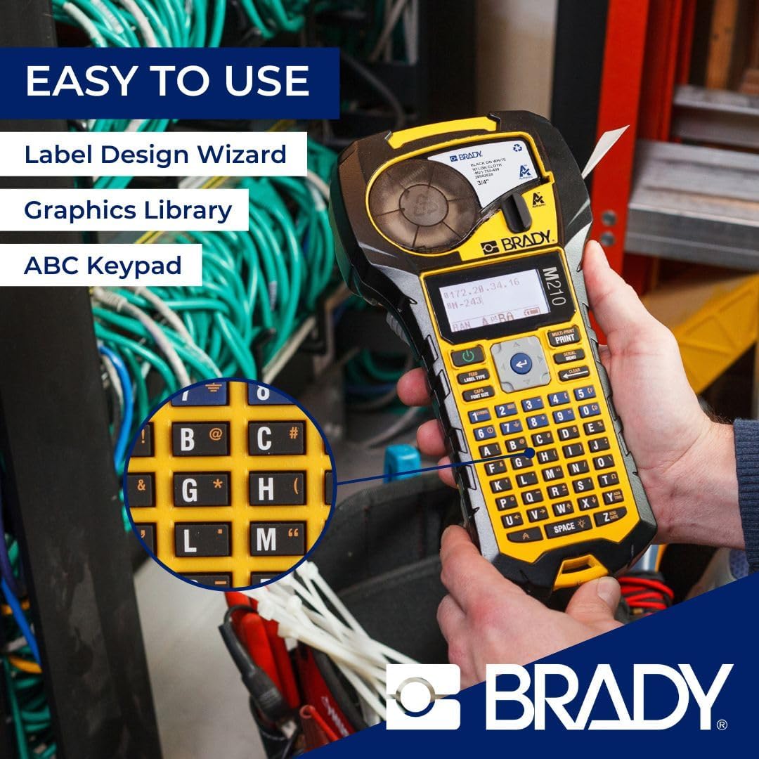 BRADY M210 HANDHELD LABEL MAKER